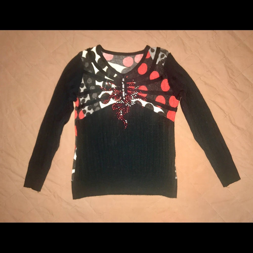 *3 for $20!* Embellished pullover sweater